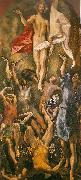 El Greco, resurrection